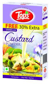 TOPS CUSTARD VANILLA 100g                     